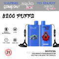 Randm Squid Box Vape desechable 5200 bocanadas